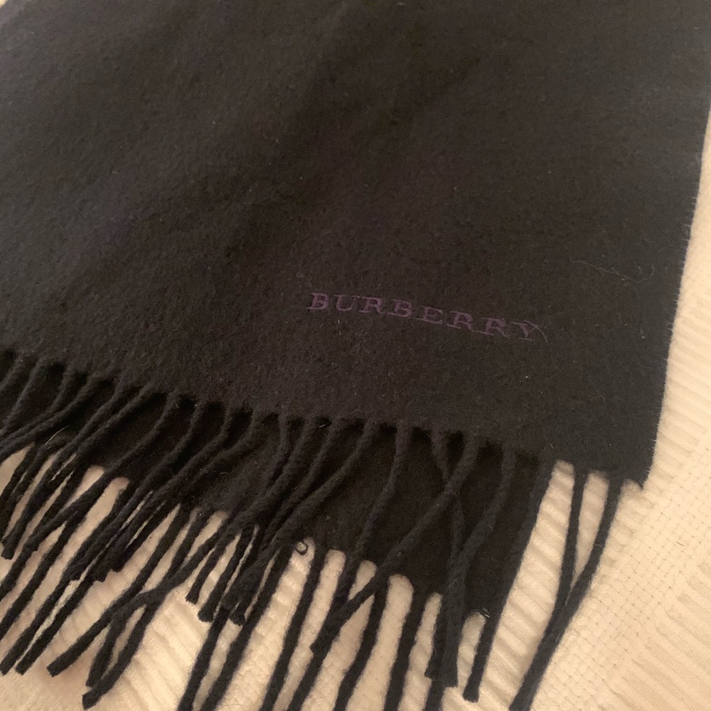 Classic Cashmere Burberry Scarf - one size